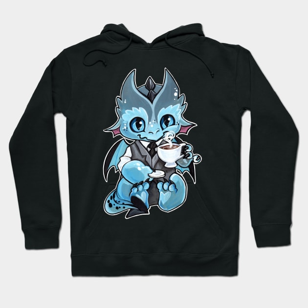 Tea time dragon Hoodie by BiancaRomanStumpff